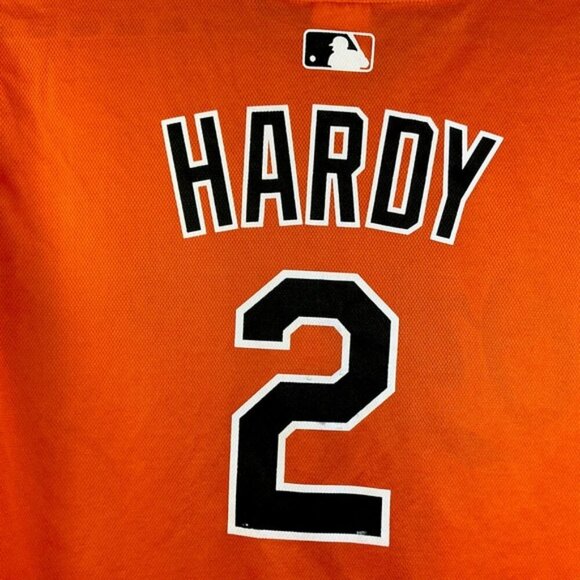 Baltimore Orioles Baseball Jersey JJ Hardy #2 Button Up Orange Unisex Mens XL - Picture 4 of 16
